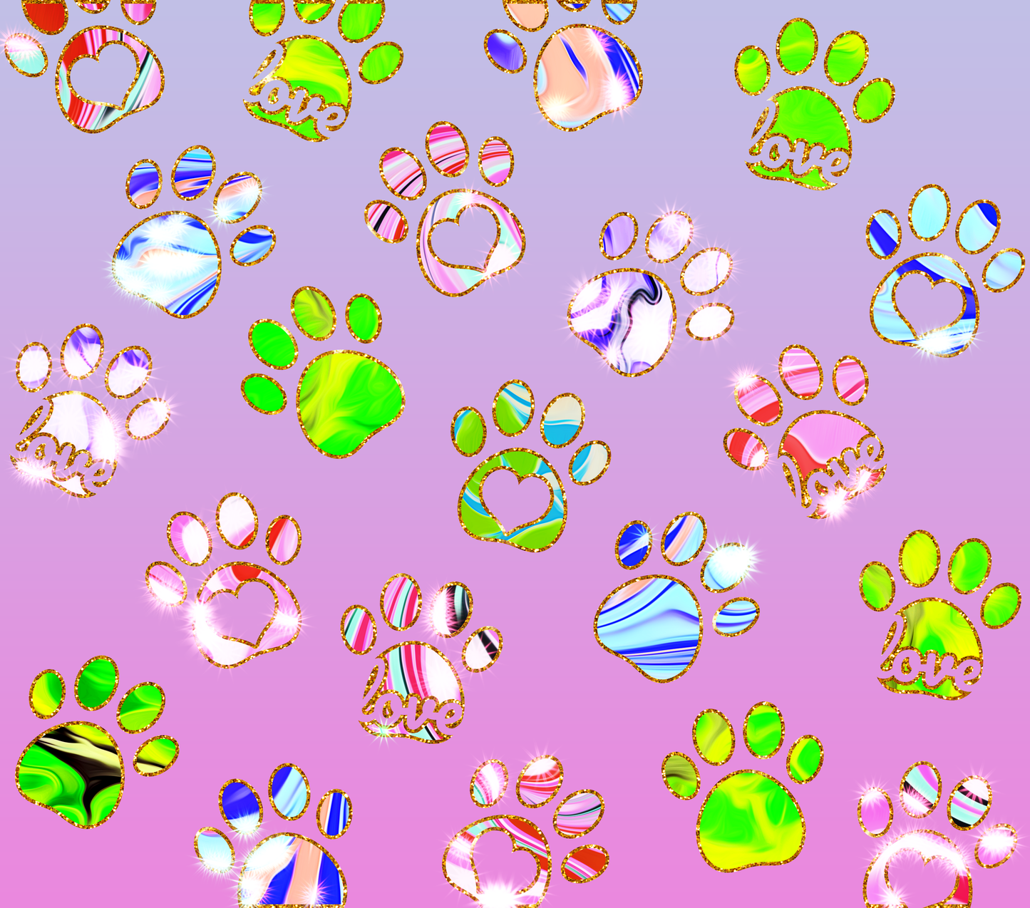 Pet Paw Tumblers