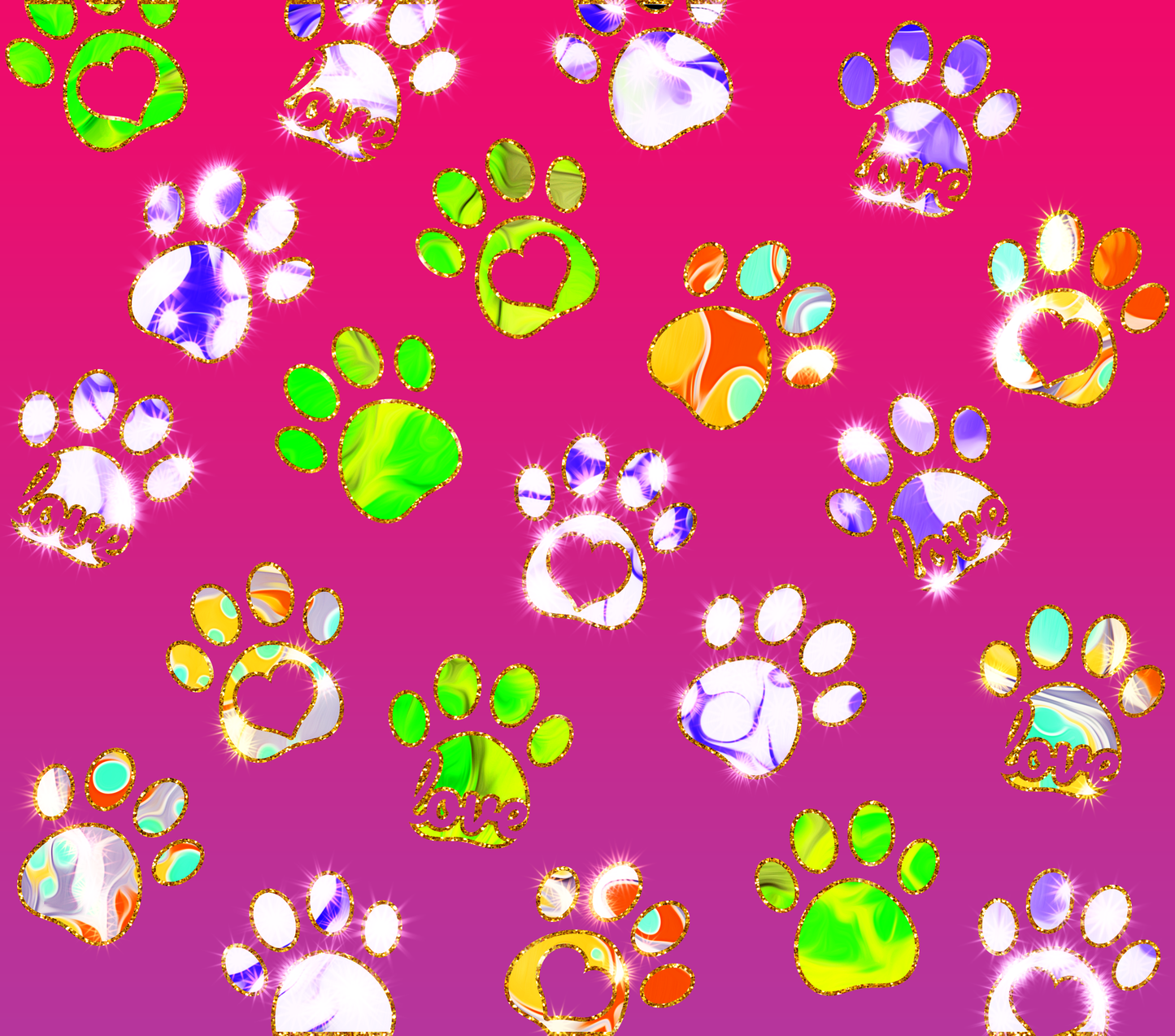 Pet Paw Tumblers