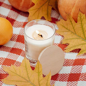 Vanilla Candle Glass Jar 10 oz