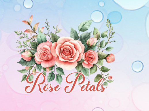 Rose Petals Candle 8 oz Tin Can